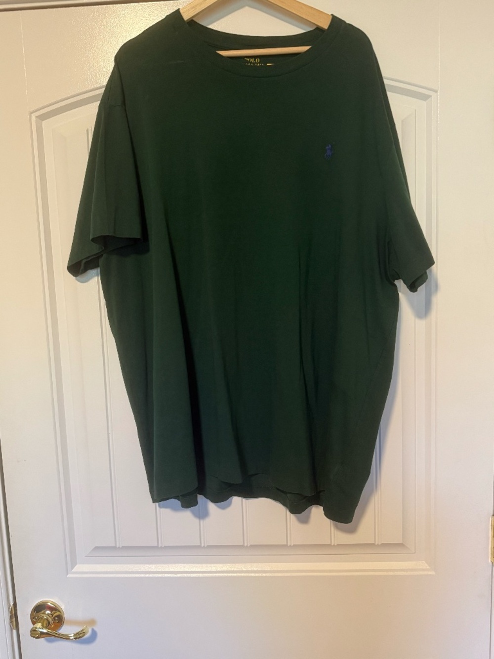 Polo Ralph Lauren Green T Shirt Men’s 3XB Big & Tall Purple Pony
